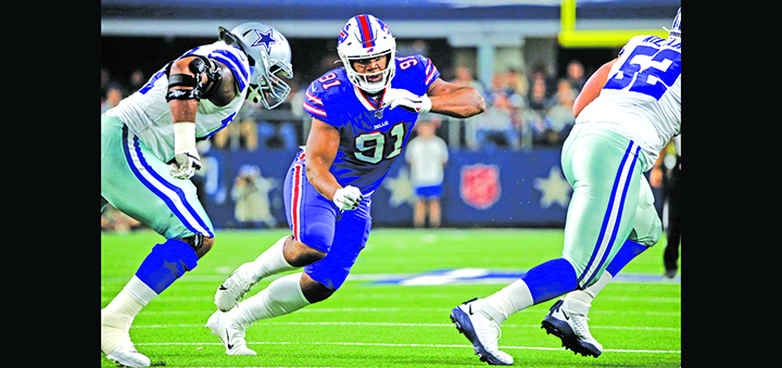 Buffalo Bills’ Oliver charged with drunken driving in Texas